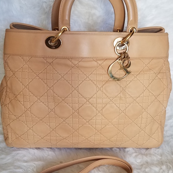 Christian Dior Extra large Lambskin Two way bag - Picture 13 of 16